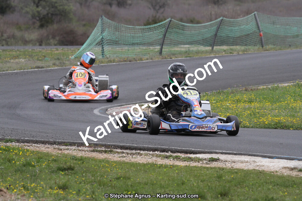 07 & 08/04/2018 : 2ème manche du Championnat du Sud 2018 à Ganges (Photos Stéphane Agnus) 2018 — karting