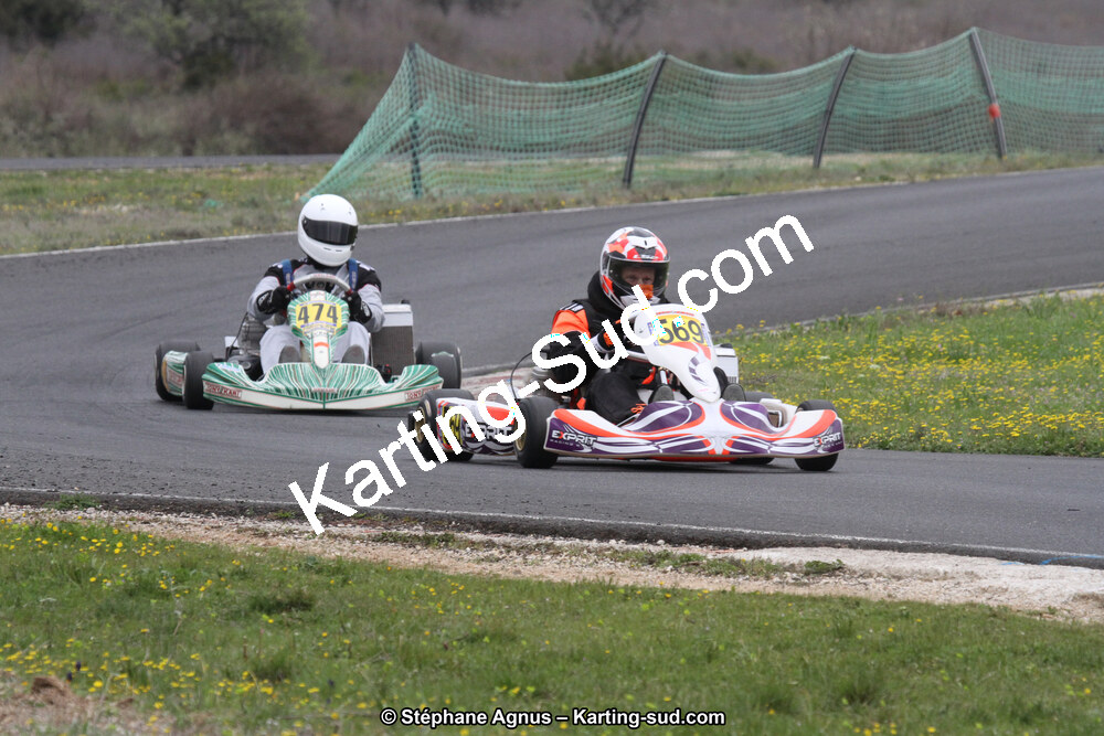 07 & 08/04/2018 : 2ème manche du Championnat du Sud 2018 à Ganges (Photos Stéphane Agnus) 2018 — karting