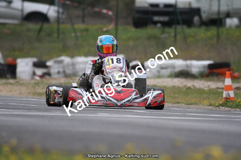 07 & 08/04/2018 : 2ème manche du Championnat du Sud 2018 à Ganges (Photos Stéphane Agnus) 2018 — karting