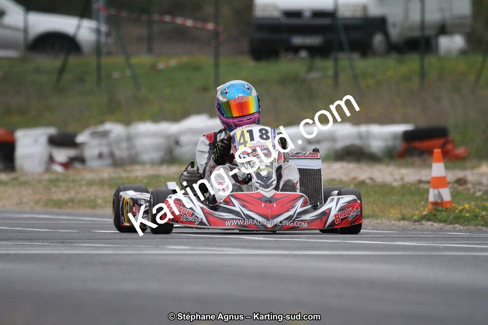 07 & 08/04/2018 : 2ème manche du Championnat du Sud 2018 à Ganges (Photos Stéphane Agnus) 2018 — karting
