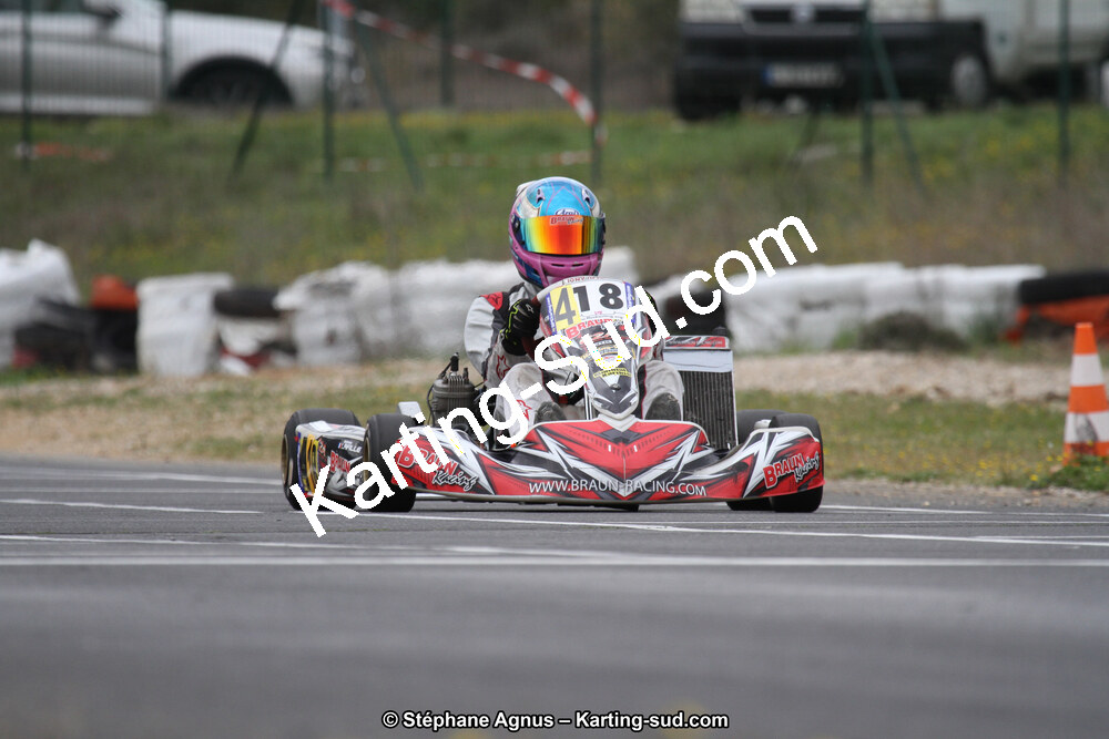 07 & 08/04/2018 : 2ème manche du Championnat du Sud 2018 à Ganges (Photos Stéphane Agnus) 2018 — karting