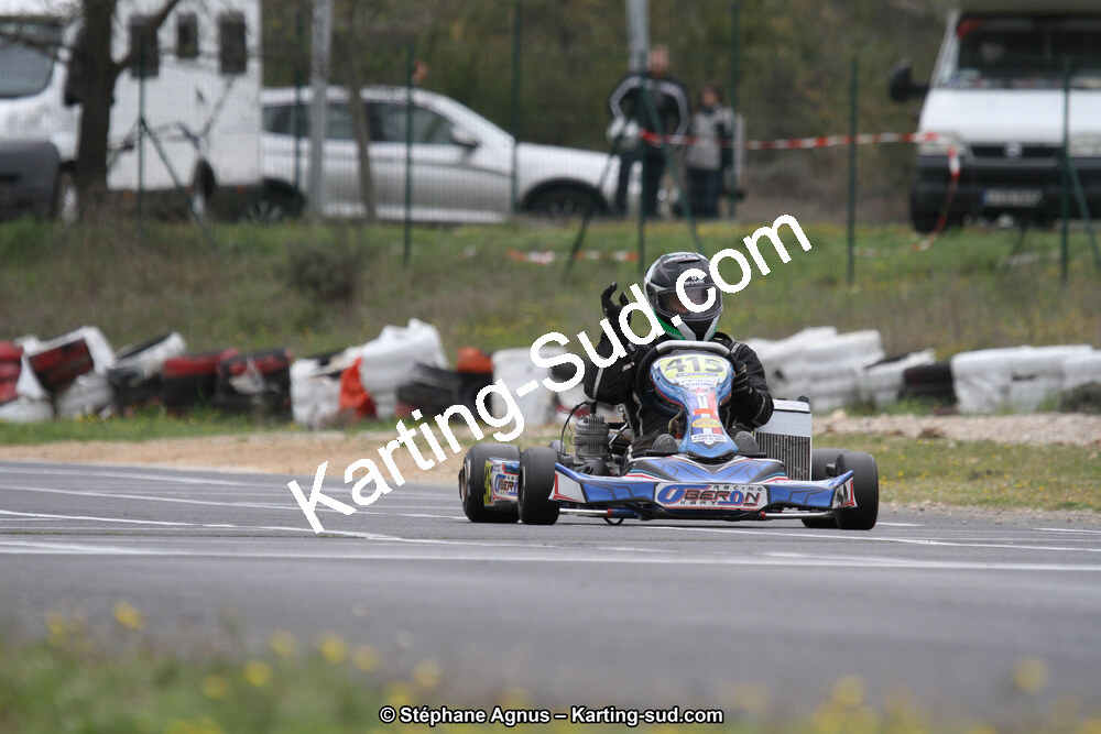07 & 08/04/2018 : 2ème manche du Championnat du Sud 2018 à Ganges (Photos Stéphane Agnus) 2018 — karting