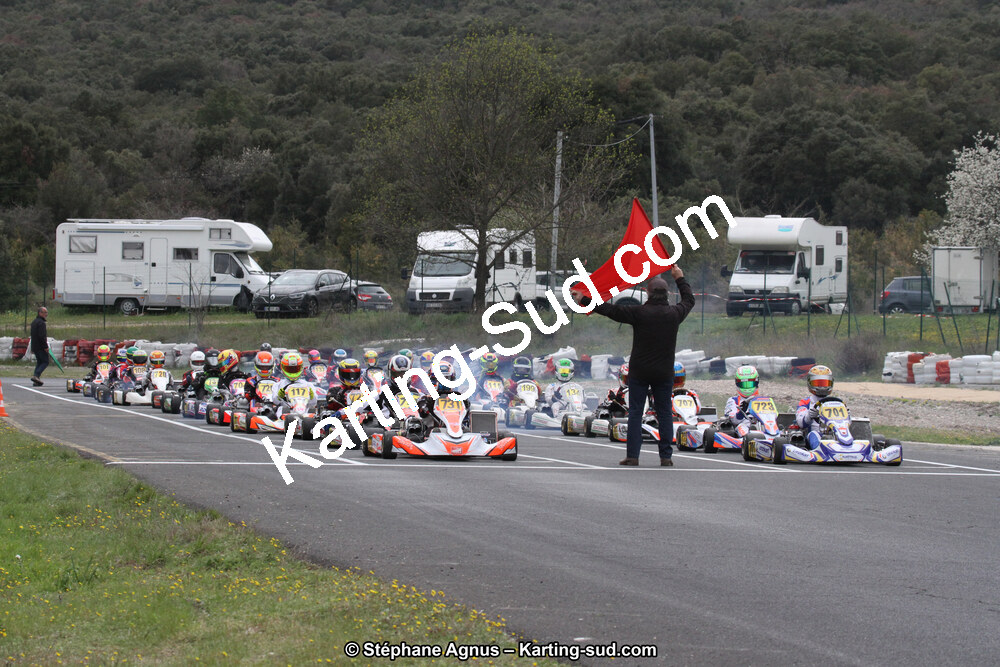 07 & 08/04/2018 : 2ème manche du Championnat du Sud 2018 à Ganges (Photos Stéphane Agnus) 2018 — karting