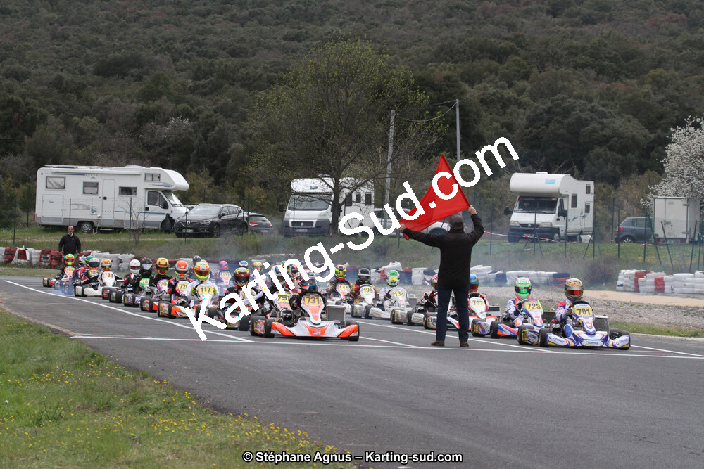 07 & 08/04/2018 : 2ème manche du Championnat du Sud 2018 à Ganges (Photos Stéphane Agnus) 2018 — karting