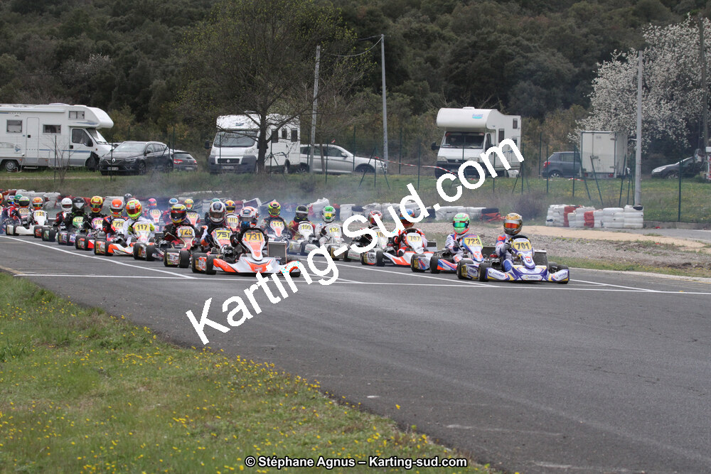 07 & 08/04/2018 : 2ème manche du Championnat du Sud 2018 à Ganges (Photos Stéphane Agnus) 2018 — karting