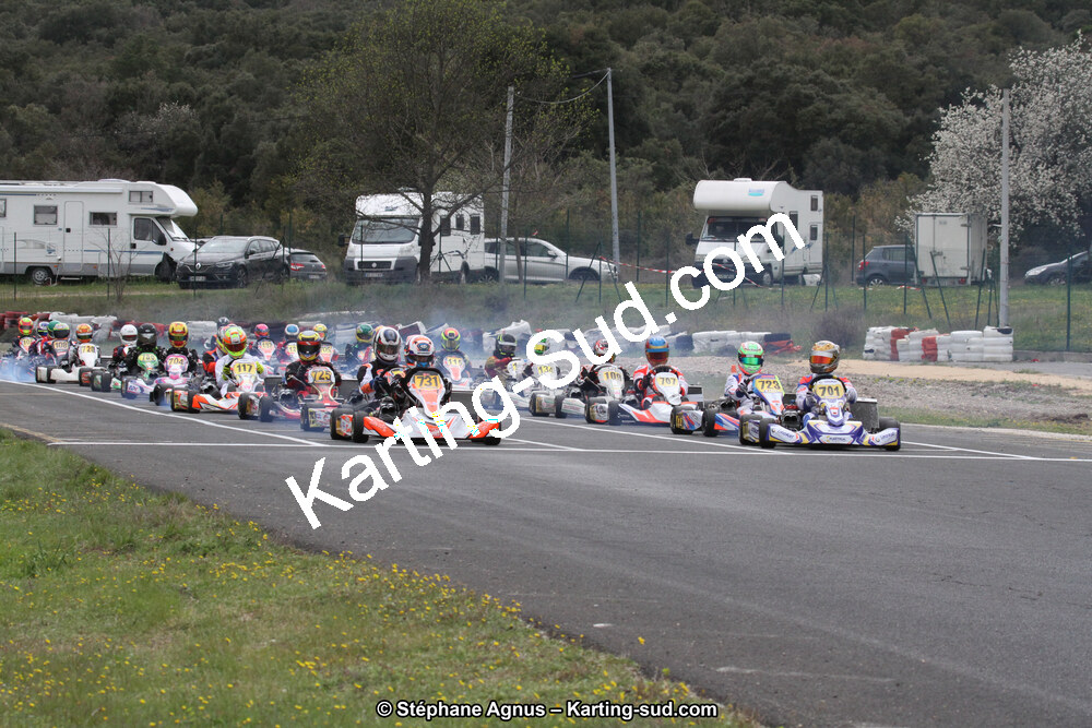 07 & 08/04/2018 : 2ème manche du Championnat du Sud 2018 à Ganges (Photos Stéphane Agnus) 2018 — karting