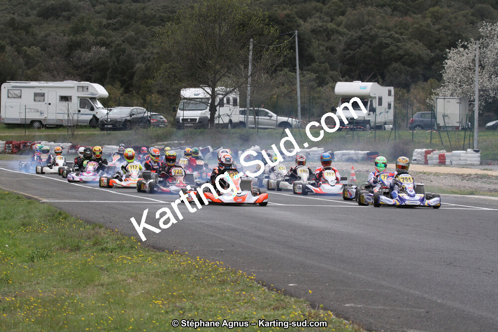 07 & 08/04/2018 : 2ème manche du Championnat du Sud 2018 à Ganges (Photos Stéphane Agnus) 2018 — karting