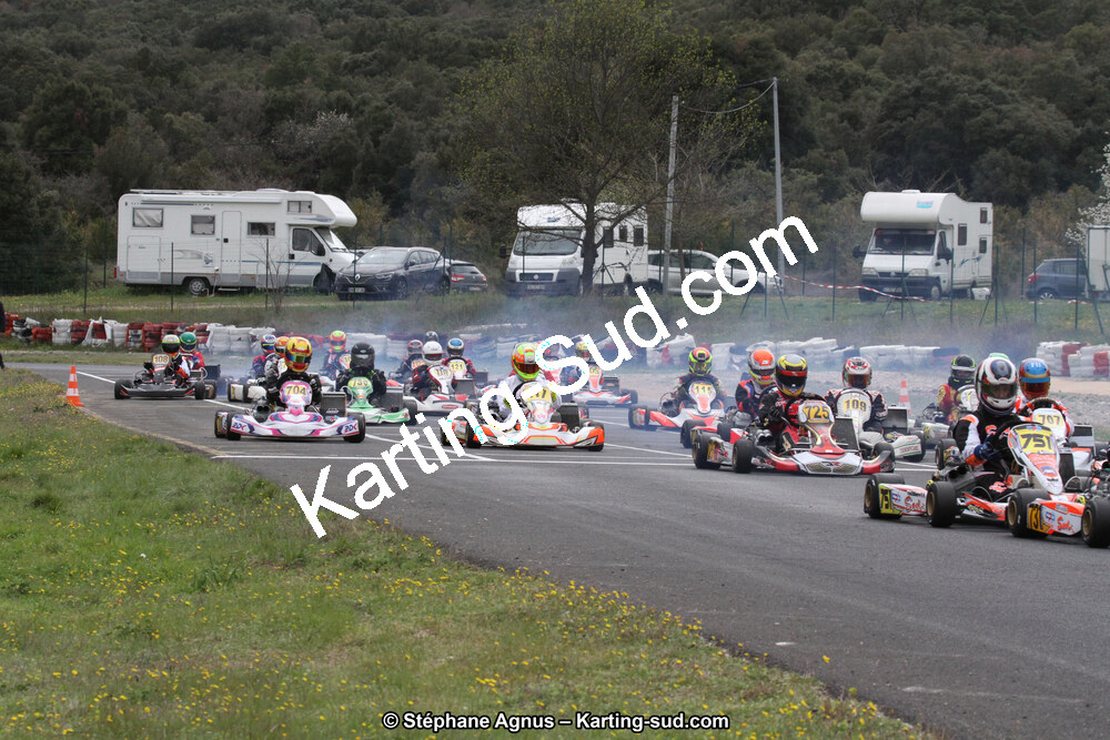 07 & 08/04/2018 : 2ème manche du Championnat du Sud 2018 à Ganges (Photos Stéphane Agnus) 2018 — karting