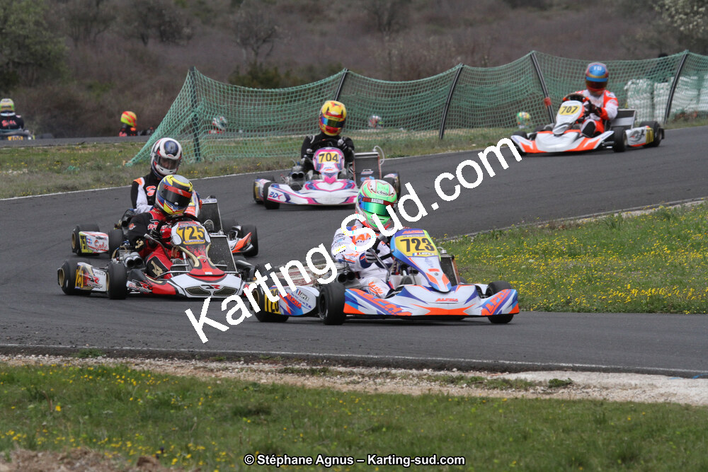 07 & 08/04/2018 : 2ème manche du Championnat du Sud 2018 à Ganges (Photos Stéphane Agnus) 2018 — karting