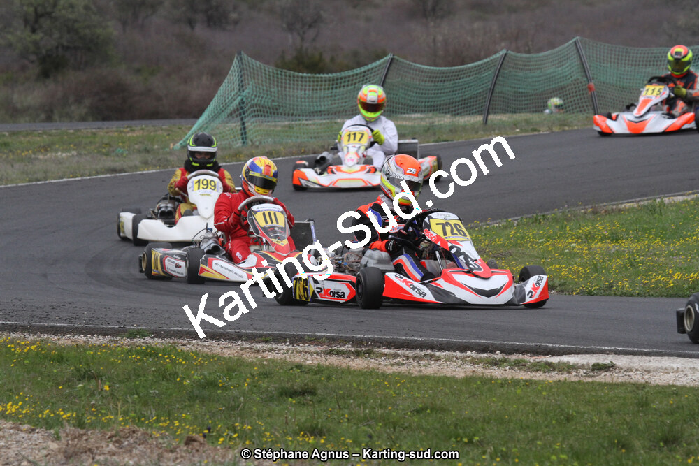 07 & 08/04/2018 : 2ème manche du Championnat du Sud 2018 à Ganges (Photos Stéphane Agnus) 2018 — karting