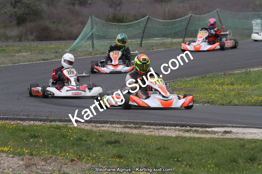 07 & 08/04/2018 : 2ème manche du Championnat du Sud 2018 à Ganges (Photos Stéphane Agnus) 2018 — karting