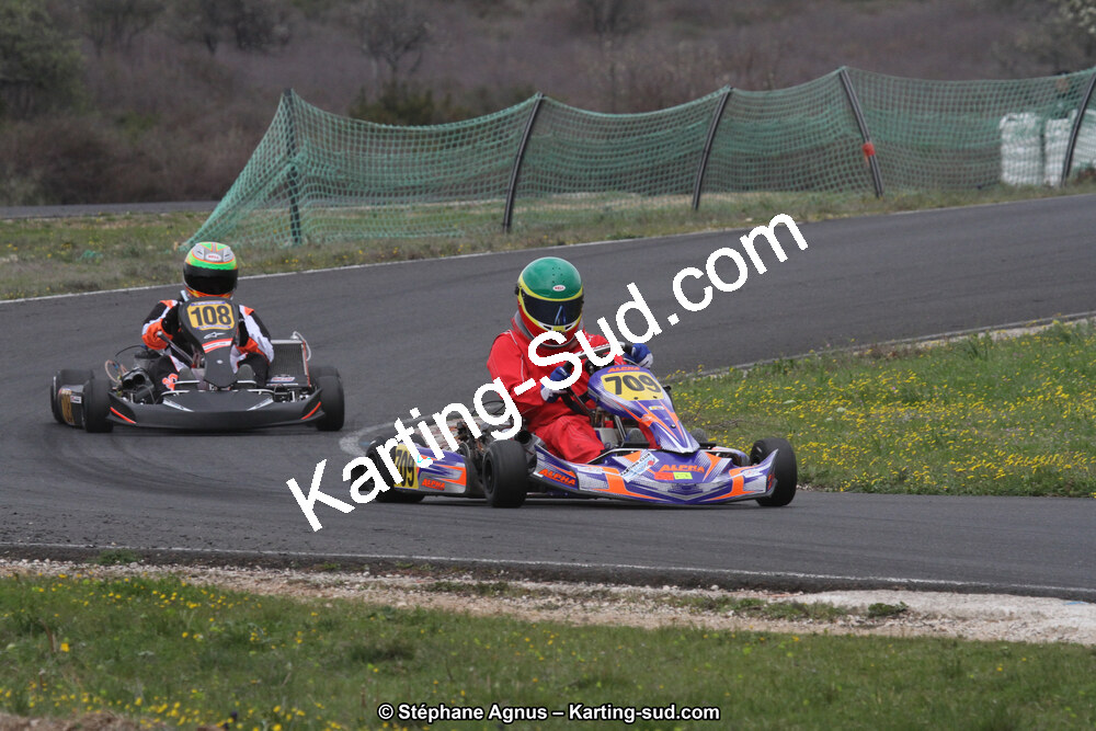 07 & 08/04/2018 : 2ème manche du Championnat du Sud 2018 à Ganges (Photos Stéphane Agnus) 2018 — karting