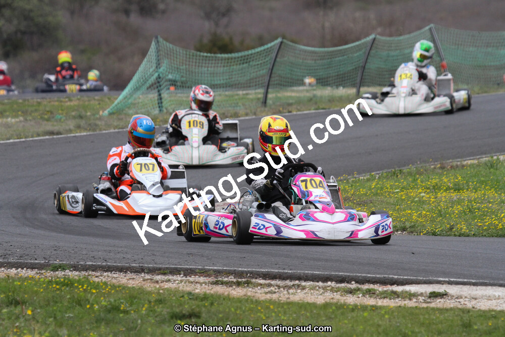 07 & 08/04/2018 : 2ème manche du Championnat du Sud 2018 à Ganges (Photos Stéphane Agnus) 2018 — karting