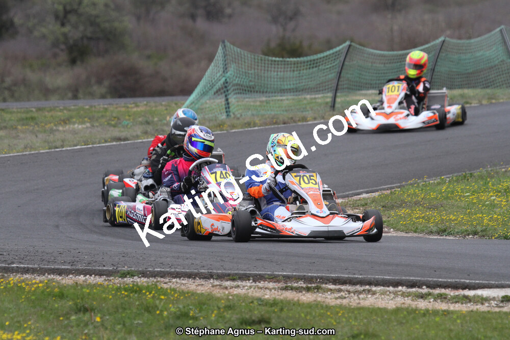 07 & 08/04/2018 : 2ème manche du Championnat du Sud 2018 à Ganges (Photos Stéphane Agnus) 2018 — karting