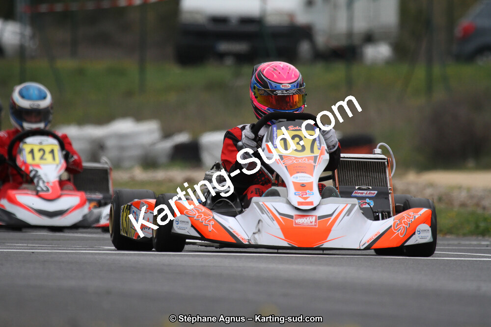 07 & 08/04/2018 : 2ème manche du Championnat du Sud 2018 à Ganges (Photos Stéphane Agnus) 2018 — karting
