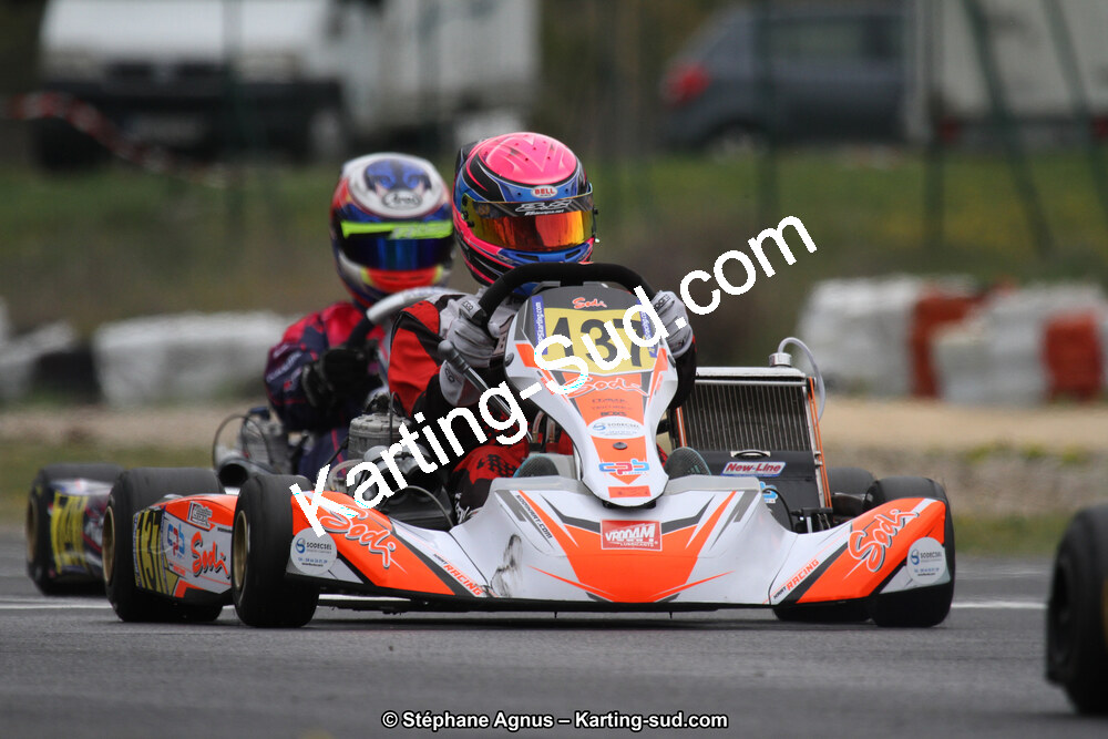 07 & 08/04/2018 : 2ème manche du Championnat du Sud 2018 à Ganges (Photos Stéphane Agnus) 2018 — karting