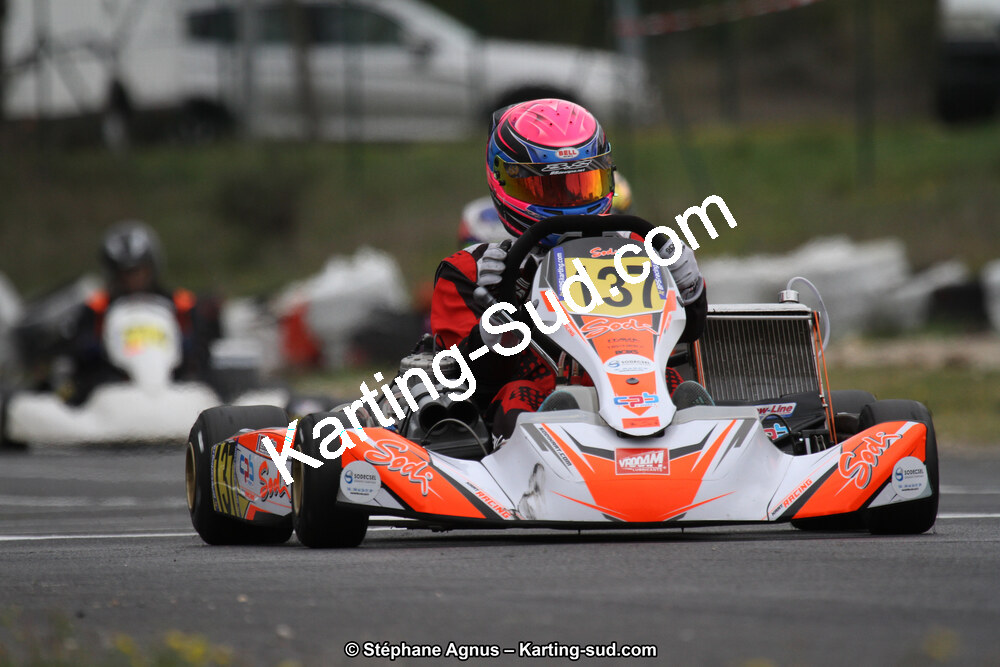 07 & 08/04/2018 : 2ème manche du Championnat du Sud 2018 à Ganges (Photos Stéphane Agnus) 2018 — karting