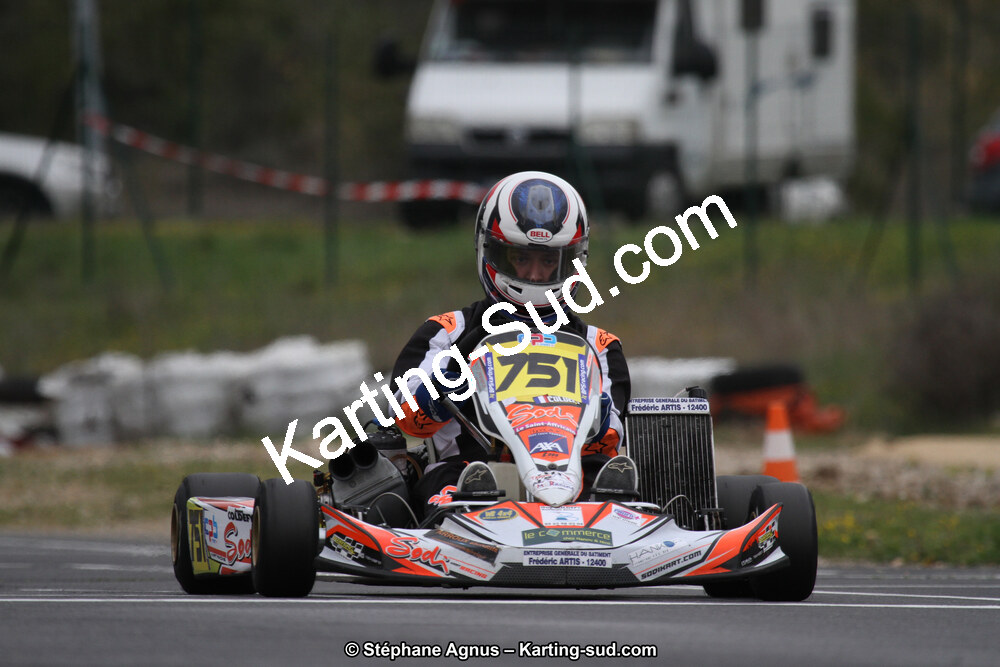 07 & 08/04/2018 : 2ème manche du Championnat du Sud 2018 à Ganges (Photos Stéphane Agnus) 2018 — karting