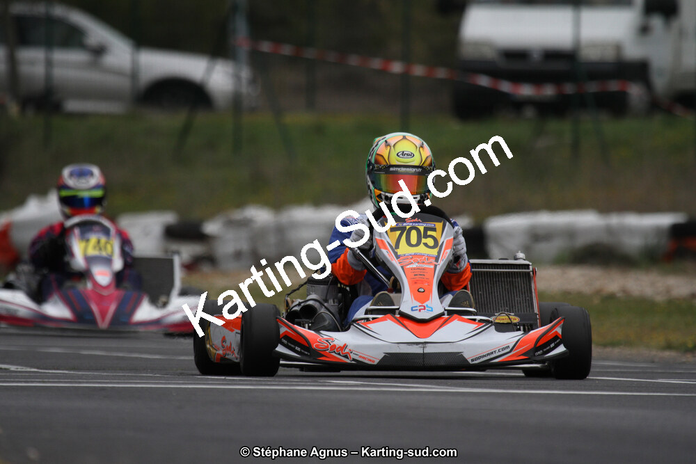 07 & 08/04/2018 : 2ème manche du Championnat du Sud 2018 à Ganges (Photos Stéphane Agnus) 2018 — karting