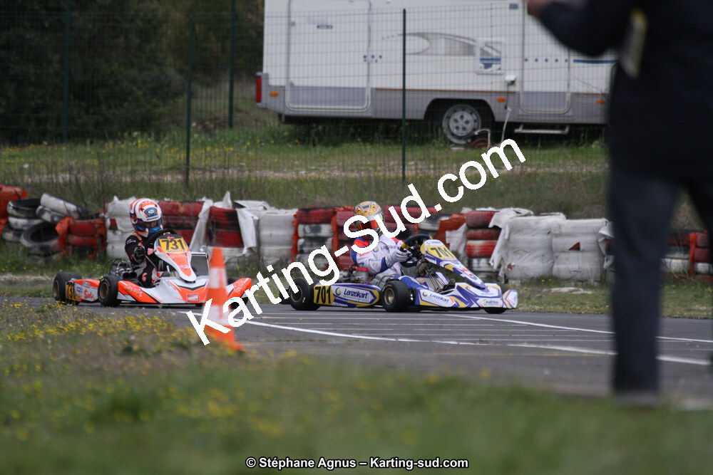 07 & 08/04/2018 : 2ème manche du Championnat du Sud 2018 à Ganges (Photos Stéphane Agnus) 2018 — karting