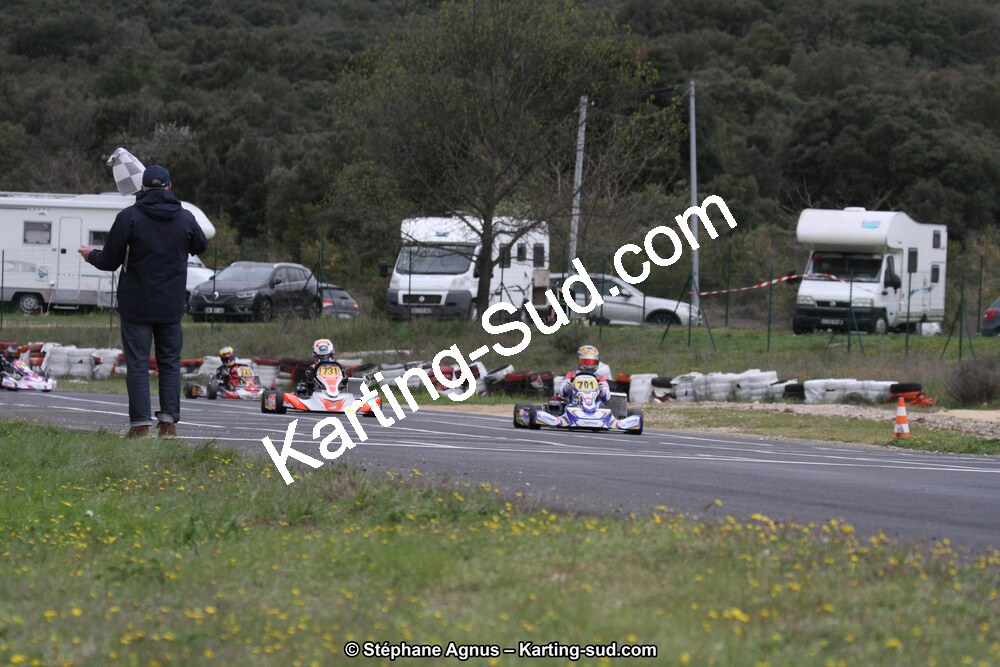 07 & 08/04/2018 : 2ème manche du Championnat du Sud 2018 à Ganges (Photos Stéphane Agnus) 2018 — karting