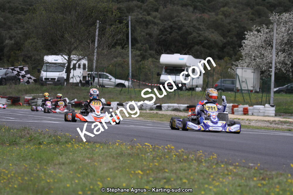 07 & 08/04/2018 : 2ème manche du Championnat du Sud 2018 à Ganges (Photos Stéphane Agnus) 2018 — karting