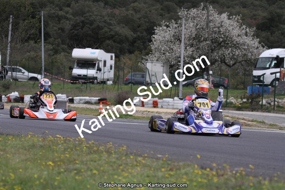 07 & 08/04/2018 : 2ème manche du Championnat du Sud 2018 à Ganges (Photos Stéphane Agnus) 2018 — karting