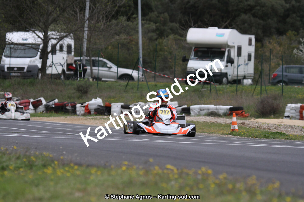 07 & 08/04/2018 : 2ème manche du Championnat du Sud 2018 à Ganges (Photos Stéphane Agnus) 2018 — karting