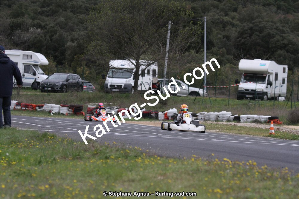 07 & 08/04/2018 : 2ème manche du Championnat du Sud 2018 à Ganges (Photos Stéphane Agnus) 2018 — karting