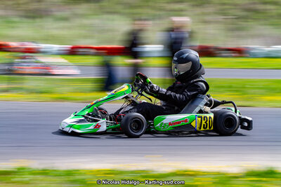 07 & 08/04/2018 : 2ème manche du Championnat du Sud 2018 à Ganges (Photos Nicolas Hidalgo) 2018 — karting