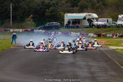 07 & 08/04/2018 : 2ème manche du Championnat du Sud 2018 à Ganges (Photos Nicolas Hidalgo) 2018 — karting