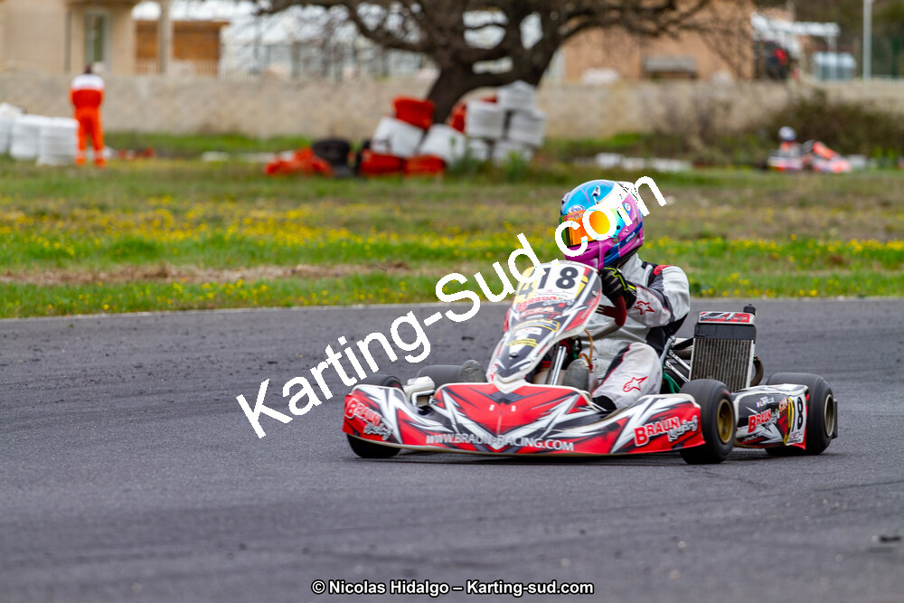 07 & 08/04/2018 : 2ème manche du Championnat du Sud 2018 à Ganges (Photos Nicolas Hidalgo) 2018 — karting