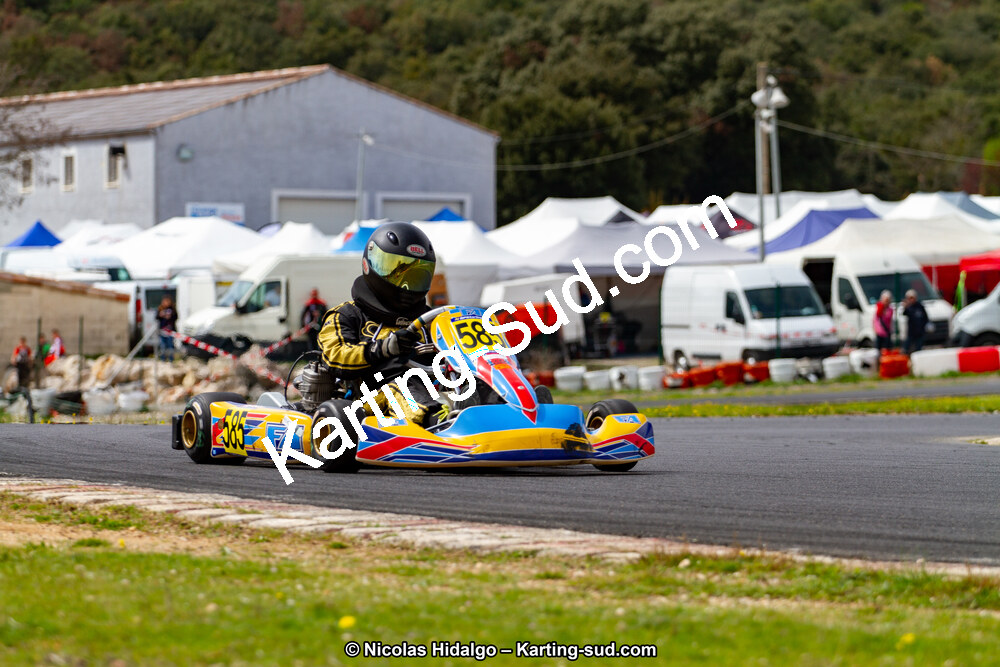 07 & 08/04/2018 : 2ème manche du Championnat du Sud 2018 à Ganges (Photos Nicolas Hidalgo) 2018 — karting