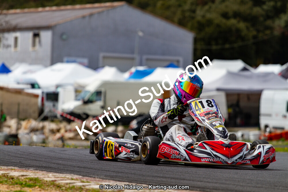 07 & 08/04/2018 : 2ème manche du Championnat du Sud 2018 à Ganges (Photos Nicolas Hidalgo) 2018 — karting