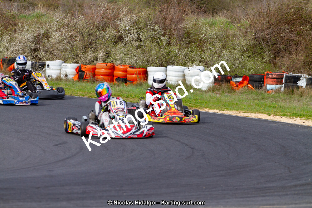 07 & 08/04/2018 : 2ème manche du Championnat du Sud 2018 à Ganges (Photos Nicolas Hidalgo) 2018 — karting