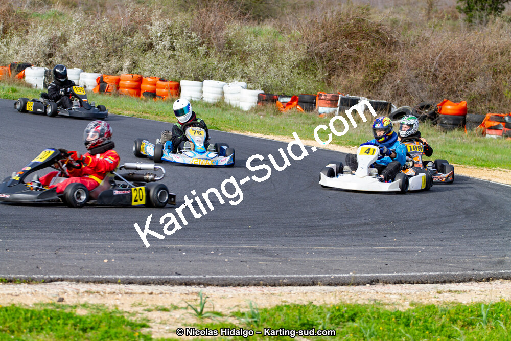 07 & 08/04/2018 : 2ème manche du Championnat du Sud 2018 à Ganges (Photos Nicolas Hidalgo) 2018 — karting
