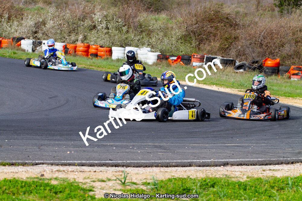 07 & 08/04/2018 : 2ème manche du Championnat du Sud 2018 à Ganges (Photos Nicolas Hidalgo) 2018 — karting