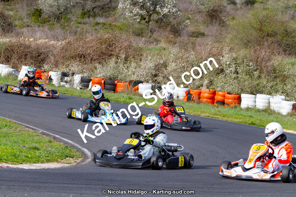 07 & 08/04/2018 : 2ème manche du Championnat du Sud 2018 à Ganges (Photos Nicolas Hidalgo) 2018 — karting