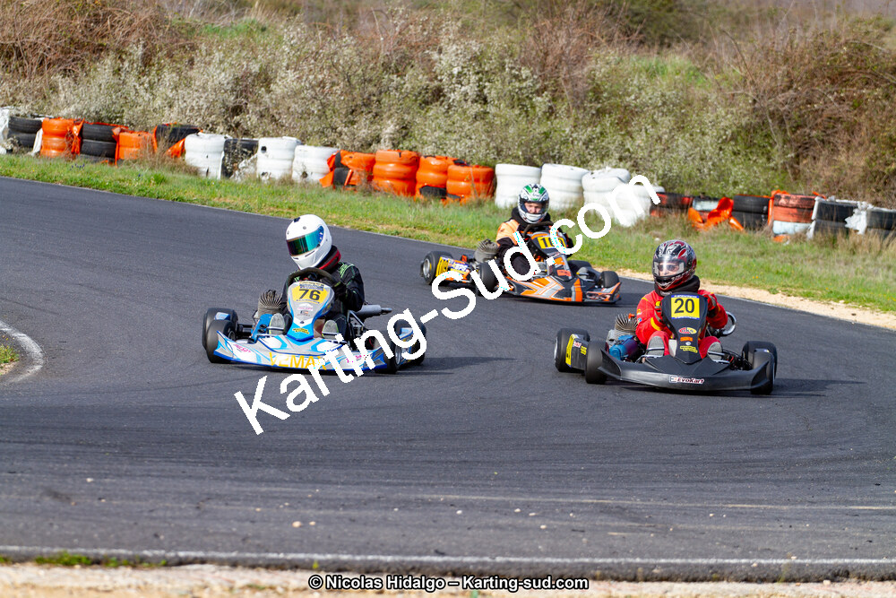 07 & 08/04/2018 : 2ème manche du Championnat du Sud 2018 à Ganges (Photos Nicolas Hidalgo) 2018 — karting