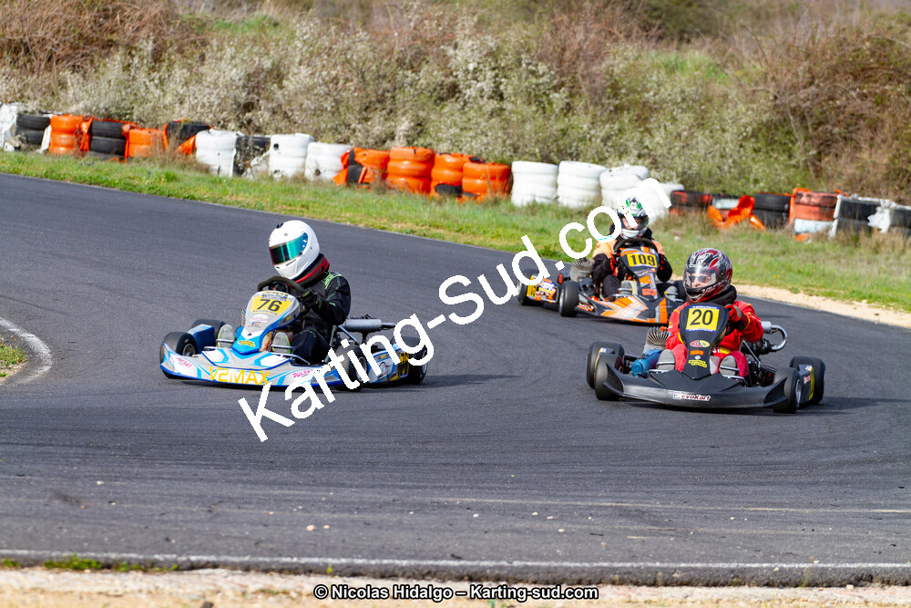 07 & 08/04/2018 : 2ème manche du Championnat du Sud 2018 à Ganges (Photos Nicolas Hidalgo) 2018 — karting