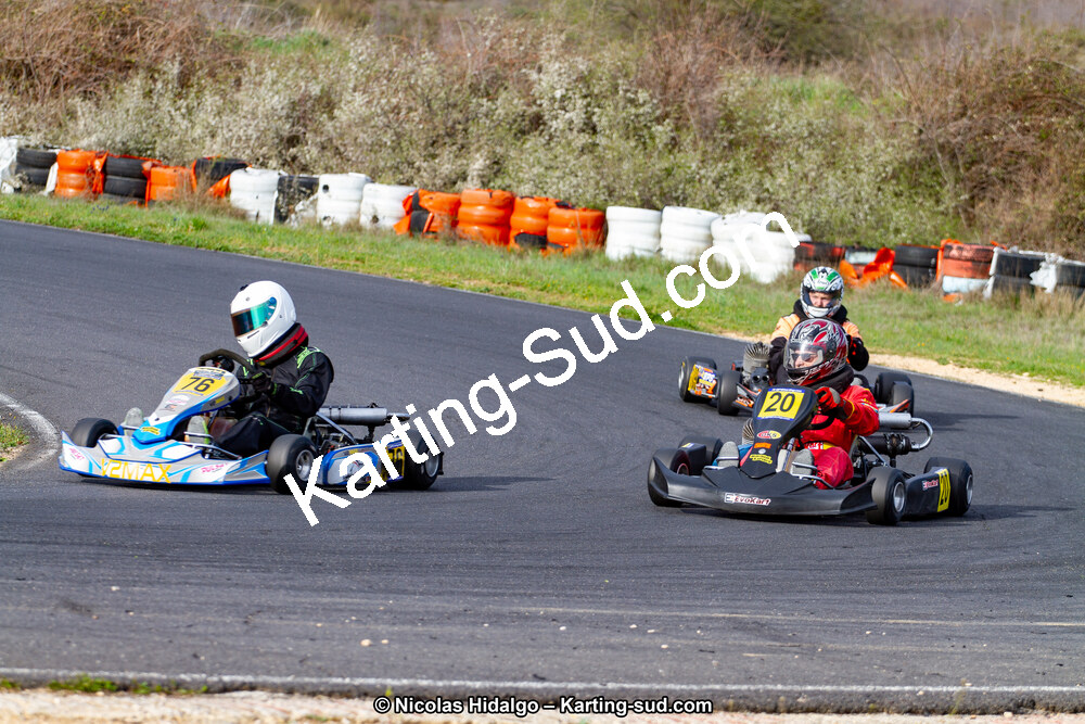 07 & 08/04/2018 : 2ème manche du Championnat du Sud 2018 à Ganges (Photos Nicolas Hidalgo) 2018 — karting