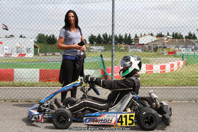 Sophie LELOUP — 28 & 29/04/2018 : 3ème manche du Championnat du Sud 2018 à Muret (Photos Stéphane Agnus) 2018 — karting