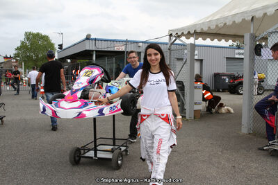 Vanessa PAULY — 28 & 29/04/2018 : 3ème manche du Championnat du Sud 2018 à Muret (Photos Stéphane Agnus) 2018 — karting