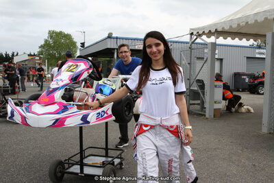 Vanessa PAULY — 28 & 29/04/2018 : 3ème manche du Championnat du Sud 2018 à Muret (Photos Stéphane Agnus) 2018 — karting