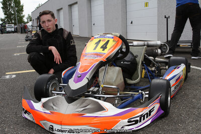 Kévin FOURNIE — 28 & 29/04/2018 : 3ème manche du Championnat du Sud 2018 à Muret (Photos Stéphane Agnus) 2018 — karting