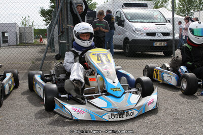 Paul POMIE — 28 & 29/04/2018 : 3ème manche du Championnat du Sud 2018 à Muret (Photos Stéphane Agnus) 2018 — karting