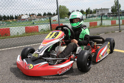 Arnaud BEYRIA — 28 & 29/04/2018 : 3ème manche du Championnat du Sud 2018 à Muret (Photos Stéphane Agnus) 2018 — karting