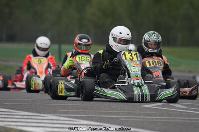 Thomas SUZANNE — 28 & 29/04/2018 : 3ème manche du Championnat du Sud 2018 à Muret (Photos Stéphane Agnus) 2018 — karting