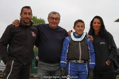 Christian ANDRES, Noann ANDRES, Sébastien ANDRES et 1 autre — 28 & 29/04/2018 : 3ème manche du Championnat du Sud 2018 à Muret (Photos Stéphane Agnus) 2018 — karting