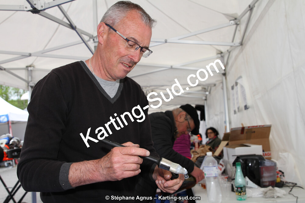 Bernard MARTY — 28 & 29/04/2018 : 3ème manche du Championnat du Sud 2018 à Muret (Photos Stéphane Agnus) 2018 — karting